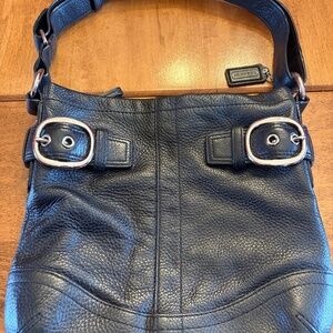 Coach Soho leather slim shoulder bag